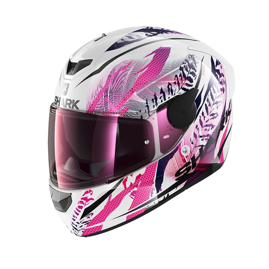 Shark D-Skwal 2 Shigan Full Face Helmet Womens White/Pink