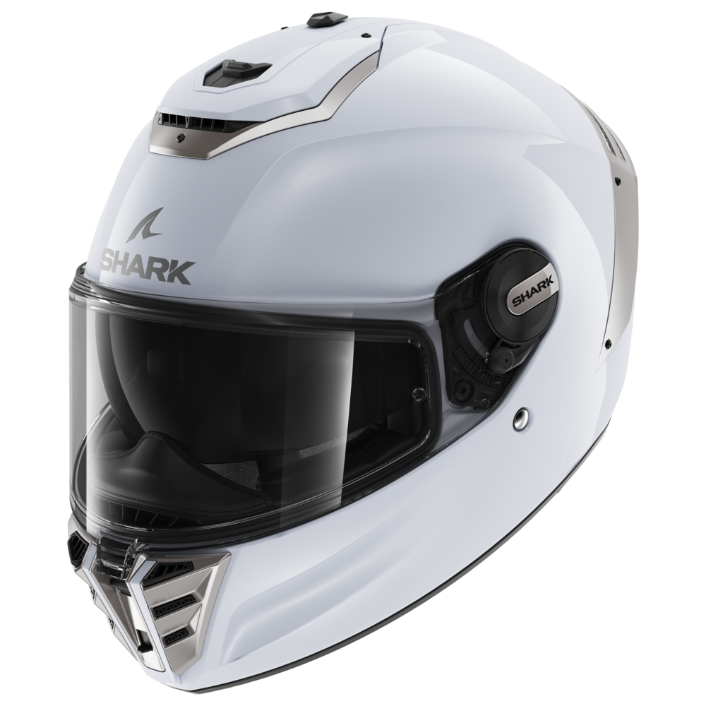 Shark Spartan RS Blank Full Face Helmet White