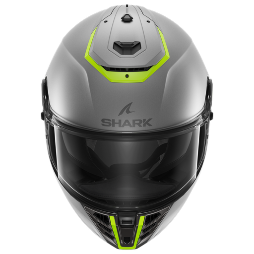 [SRK-HE8105SYS] Shark Spartan RS Blank Full Face Helmet Matt Grey/Yellow
