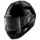 Shark Evo-GT Blank Flip Up Helmet Black