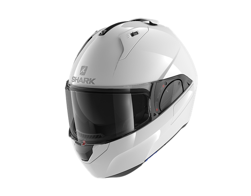 [SRK-HE9800WHU] Shark Evo-ES Blank Flip Up Helmet White