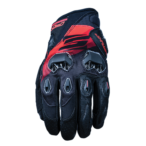 [FIV-02200503] Five Stunt Evo Replica Road Gloves Shade Red