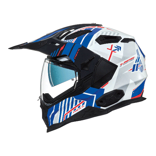 [NEX-01XWE00259060] Nexx X.WED2 Wild Country Adventure Helmet White/Blue