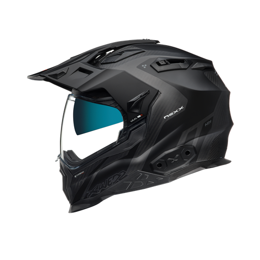 [NEX-01XWE23302011] Nexx X.WED2 Carbon Vaal Adventure Helmet Matt Black