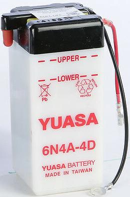 [TPL-6N4A-4D] Toplite Battery 6N4A-4D Dry No Acid