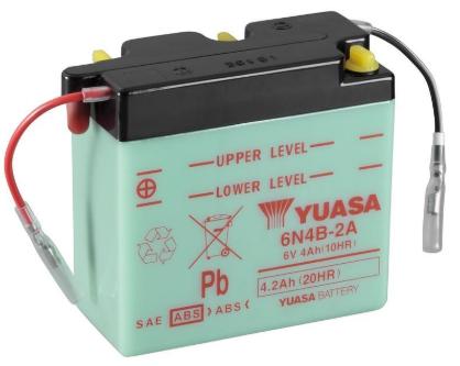[TPL-6N4B-2A] Toplite Battery 6N4B-2A Dry No Acid