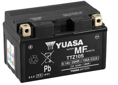 [TPL-TTZ10S] Toplite Battery TTZ10S Dry with Acid