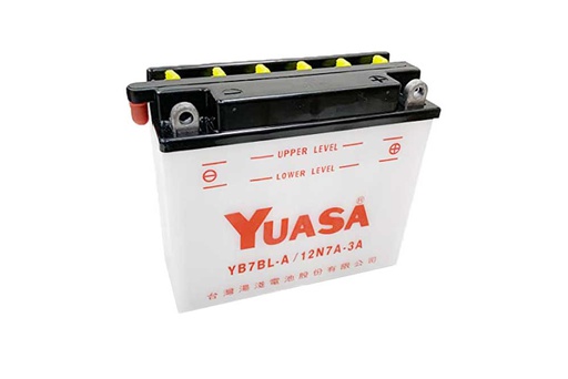 [YUA-YB7BL-A BA] Yuasa Battery YB7BL-A BA Dry with Acid