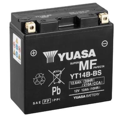 [TPL-YT14B-BS] Toplite Battery YT14B-BS Dry with Acid