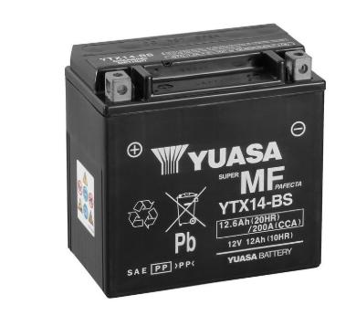 [TPL-YTX14-BS] Toplite Battery YTX14-BS Dry with Acid