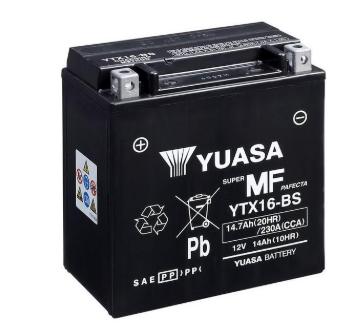 [TPL-YTX16-BS] Toplite Battery YTX16-BS Dry with Acid