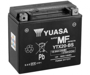 [TPL-YTX20-BS] Toplite Battery YTX20-BS Dry with Acid