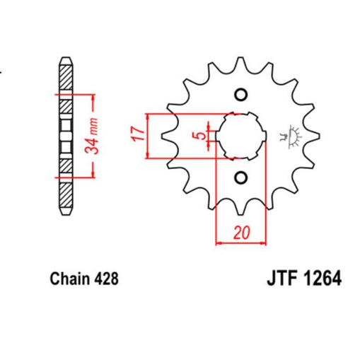 JT Front Sprocket HSQ JT Front Sprocket HSQ