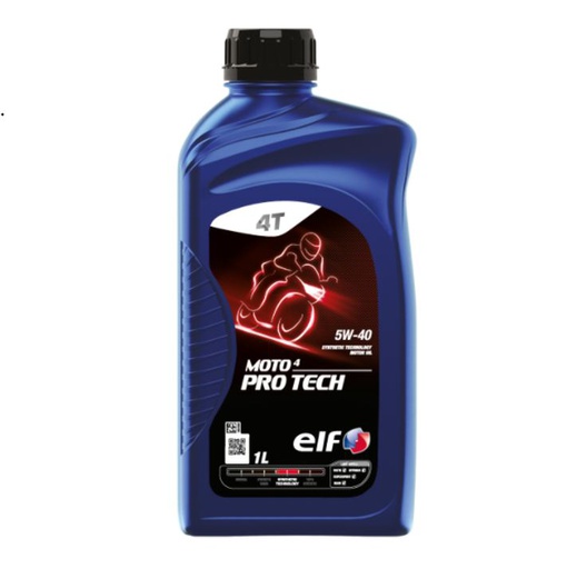 [ELF-MO4PRTCH5W40-1] Elf Moto 4 Pro Tech 4T Engine Oil 5W40 1L