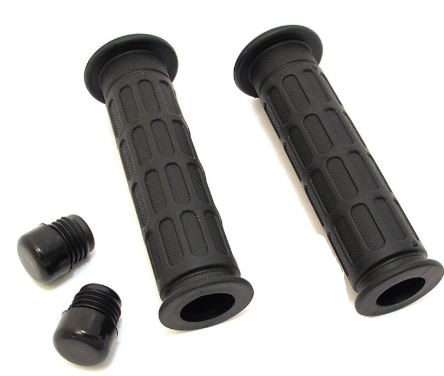 [EMG-42-28760] Emgo OEM Honda Road Grips Open Black