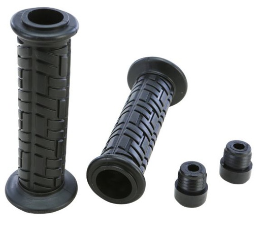 [EMG-42-28770] Emgo Superbike Lazer Grips Black