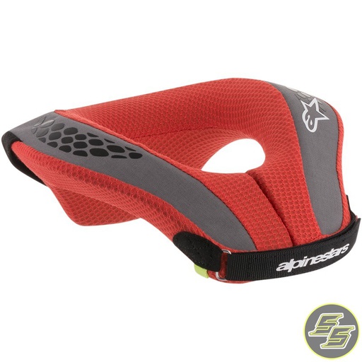 [ALP-6741018-13] Alpinestars Neck Roll Youth Sequence Black/Red