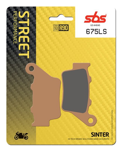 [SBS-675LS] SBS Brake Pads Street Performance Sinter FA208/675LS