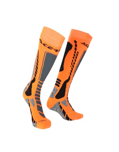 [ACE-0022077-313] Acerbis MX Pro Socks Black/Orange
