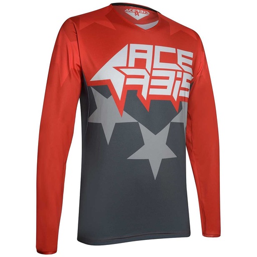 [ACE-0024323-347] Acerbis Starchaser MX Jersey Red/Grey