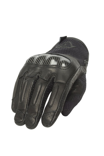 [ACE-0024360-090] Acerbis Ramsey Leather Gloves Black