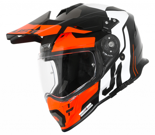 [J1-6073311151002] Just1 J34 Pro Tour Adventure Helmet Orange/Black