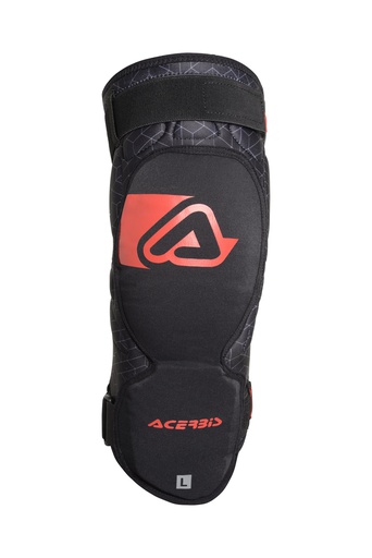 [ACE-0023454-323] Acerbis Soft Knee Guard Black/Red