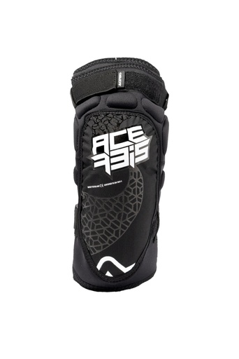 [ACE-0023455-315] Acerbis Soft Youth Knee Guard Black/White