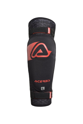 [ACE-0023457-323] Acerbis Soft Youth Elbow Guard Black/Red