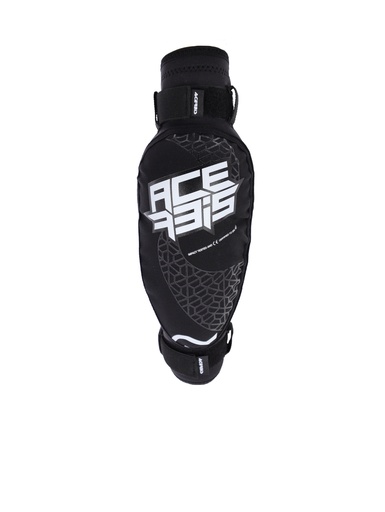 [ACE-0023457-315] Acerbis Soft Youth Elbow Guard Black/White