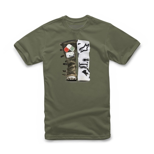 [ALP-1119-72028-690] Alpinestars Roots T-Shirt Military Green