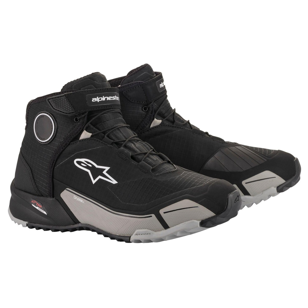 Alpinestars CR-X Drystar Riding Shoes Black/C Grey