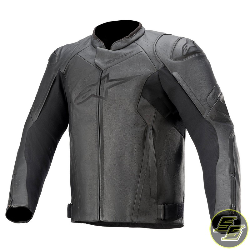 Alpinestars Faster V2 Leather Road Jacket Black