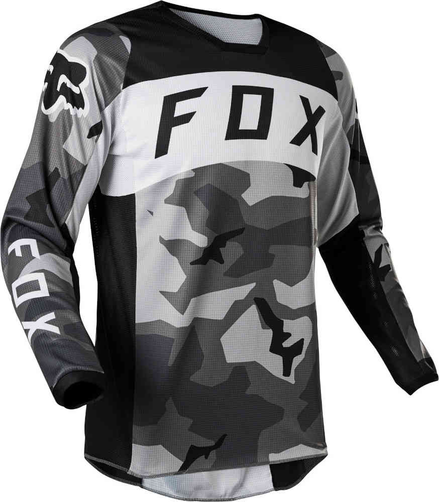 Fox 180 Bnkr MX Jersey Black Camo