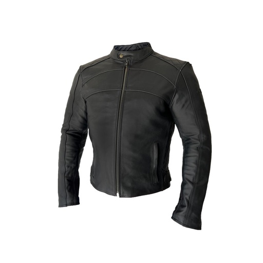 [ARM-TOPGJ-BK] Arma Top Gear Leather Jacket Black