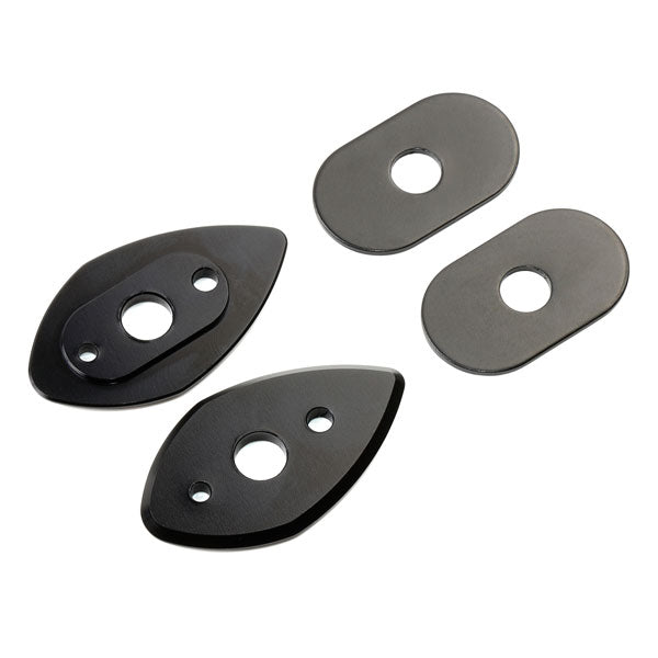 DRC Flasher Holder Plates CRF250L '17- Black 2