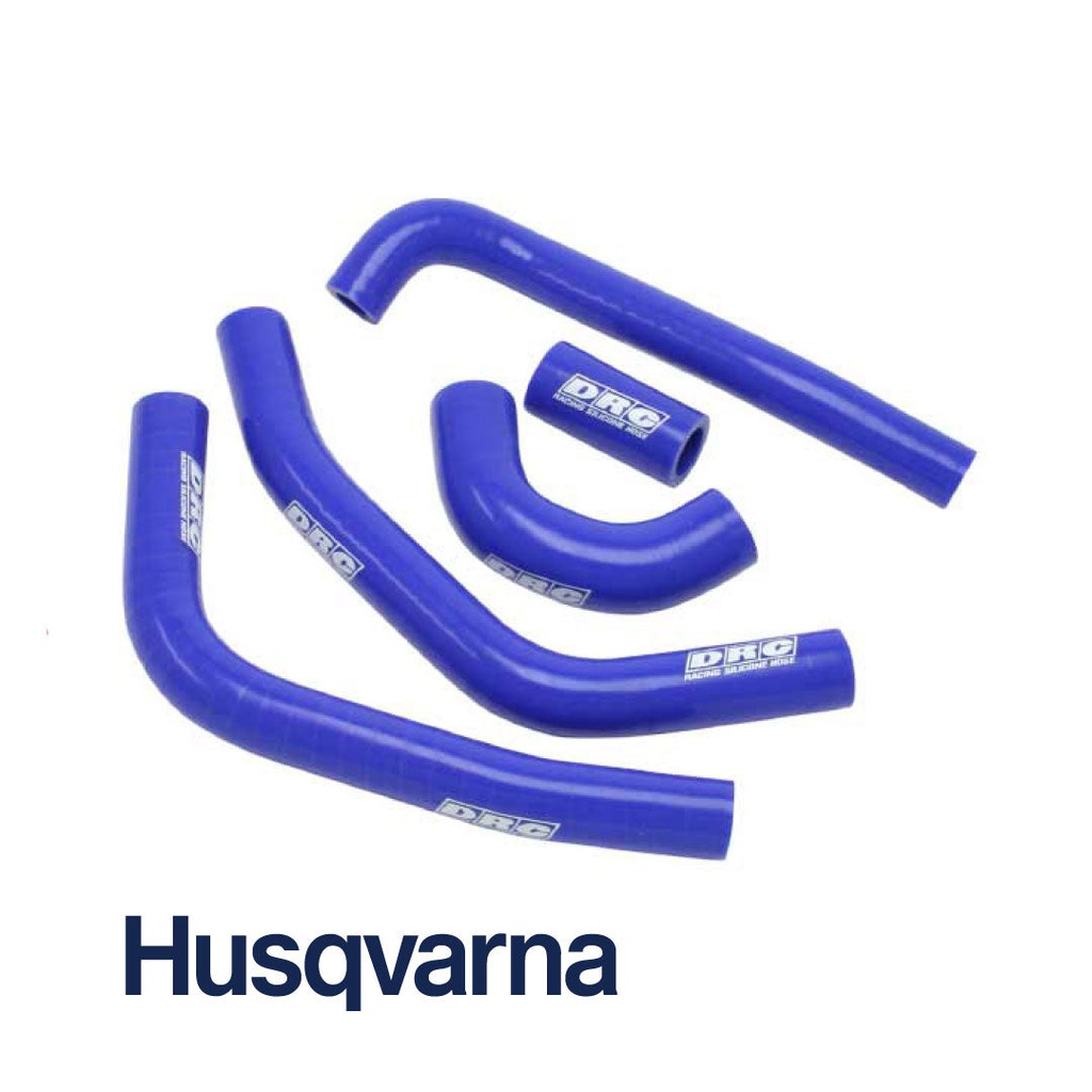 DRC Radiator Hose Kit Husqvarna TC125 '16-18 Blue