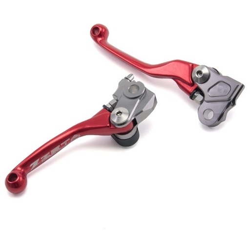 [ZET-44-4123] Zeta Pivot Lever Set FP KTM|Husqvarna Red