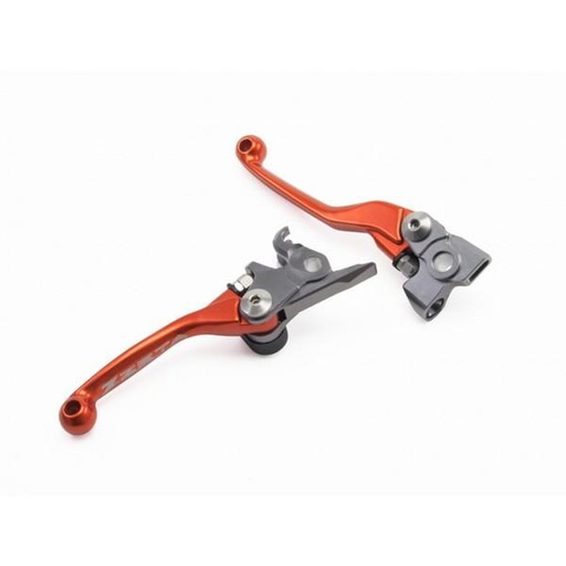 [ZET-44-4137] Zeta Pivot Lever Set FP KTM|Husqvarna Orange