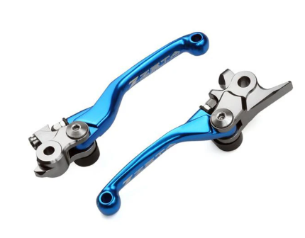 [ZET-44-4139] Zeta Pivot Lever Set FP KTM|Husqvarna Husky Blue