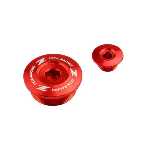 [ZET-89-1140] Zeta Engine Plugs CRF250R '18 Red