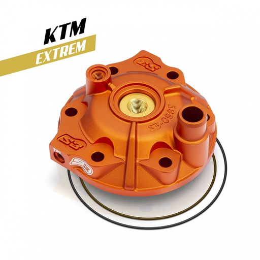[S3-XTR-985TPI-250-O] S3 Extreme Head Kit KTM SX/XC/EXC 250 '17-22 Orange