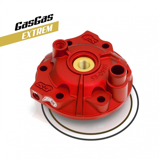 [S3-XTR-985TPI-300-R] S3 Extreme Head Kit GasGas EC300 '21-22 Red