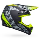 Bell Moto-9 MIPS Venom MX Helmet Matt Black Camo/HiViz Yellow