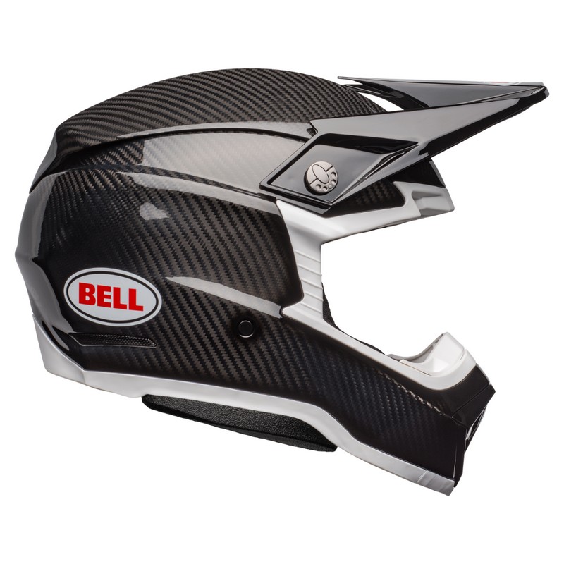 Bell Moto-10 Spherical MX Helmet Gloss Black/White