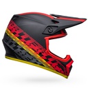 Bell MX-9 MIPS Offset MX Helmet Matt Black/Red