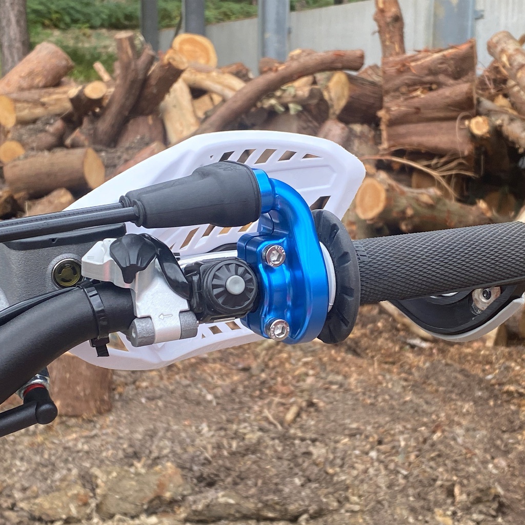 Enduro-Pro Throttle Housing Aluminium Blue