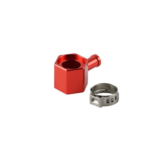 [END-BAG073] Enduro-Pro Fuel Tank Connector Red
