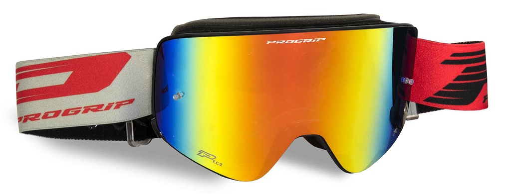 Progrip Atzaki Magnetic Goggle Red/Black