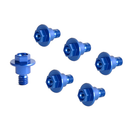 [RCT-PJ015-BU] Racecraft Fork Guard Bolts KTM Blue 6pc